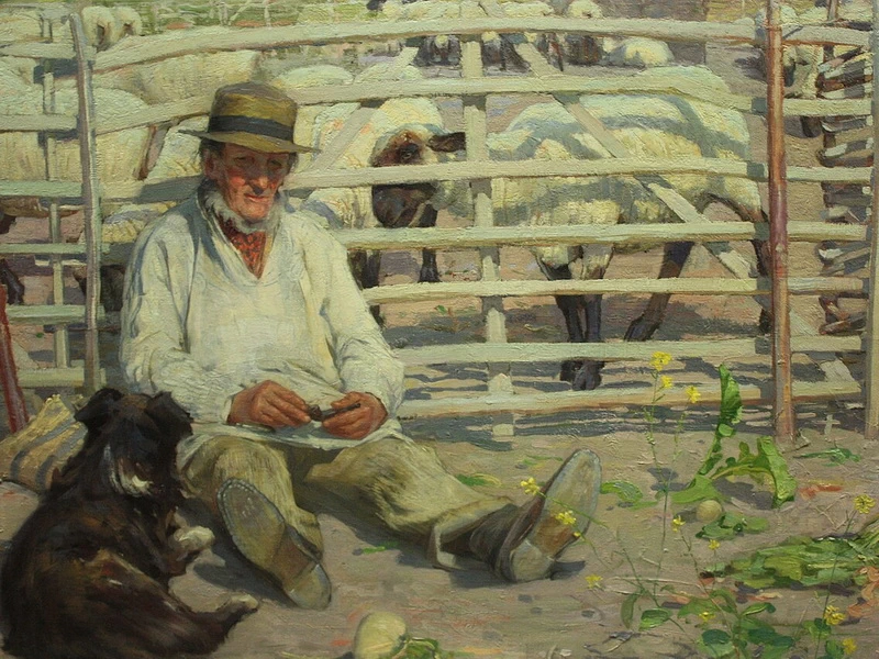 1853-Alexander Mann - Il pastore